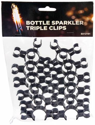 Bottle Sparkler 3-Way Clip